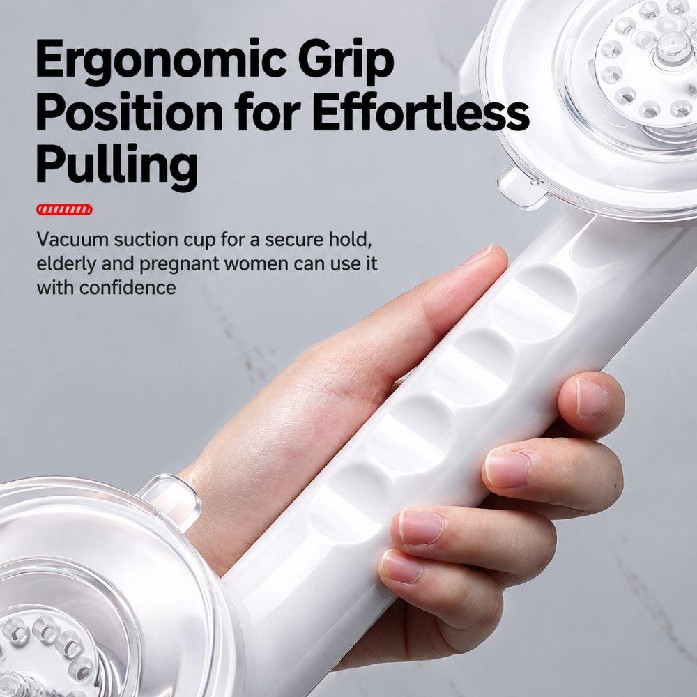 No Drill Installation Shower Grab Rail Luminous Non Slip Grip Anti Fall Support Bar  Shower Room