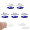 Car Sticker 5/10Pcs 21mm Car Control Key Emblem Stickers Accessories Fit For Ford Ranger C-Max S-Max Focus MK3 Galaxy Mondeo Tra