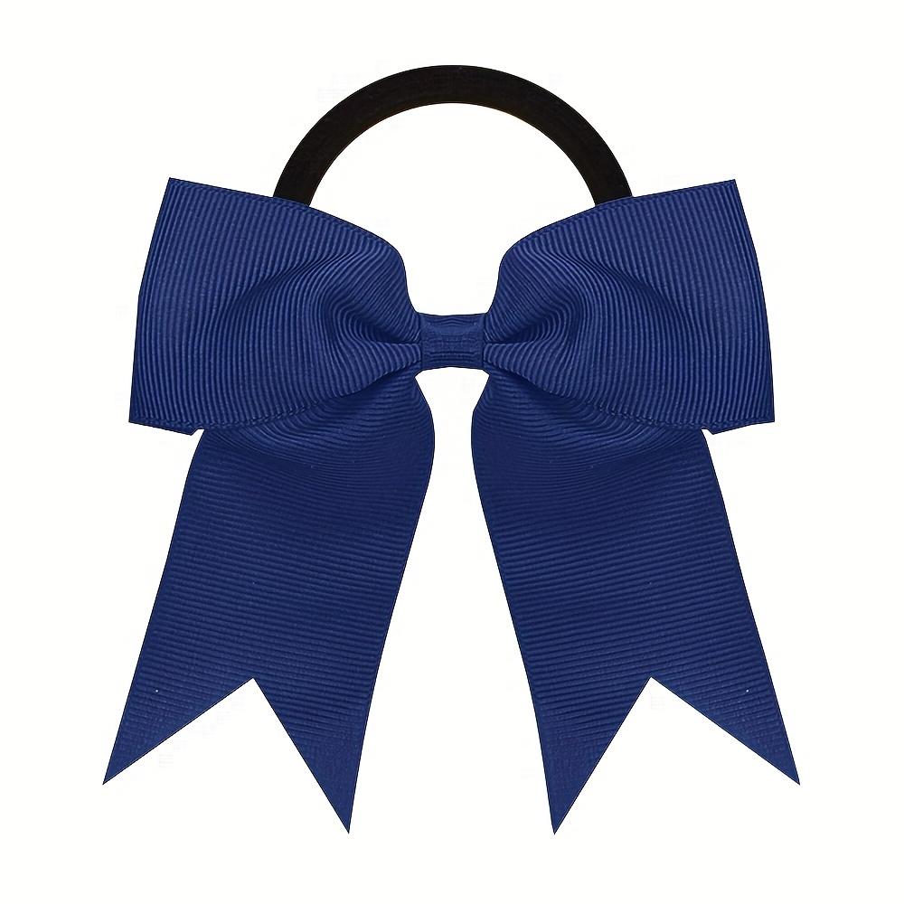 Vibrant Solid Color Hair Bows - Elastic Hair Ties for Women - Hair Accessories with Rope Design, Easy to Use, and Comfortable Wear
