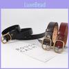 Belt Womens Simple Versatile Retro Korean Style Student Leather Jeans Dress
