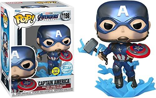

FUNKO POP! Фигурка Funko Pop MARVEL Marvel Avengers End Game Captain America/Hammer