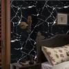 Black Marble Pattern Self-adhesive Wallpaper Oil Proof Sticker Home Decoration TV Background Wall Sticker Paper Wall Sticker