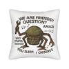 Project Hail Mary Rocky You Sleep I Watch Pillowcase Polyester Cushion Cover Gift Throw Pillow Case Cover Seater Zippered