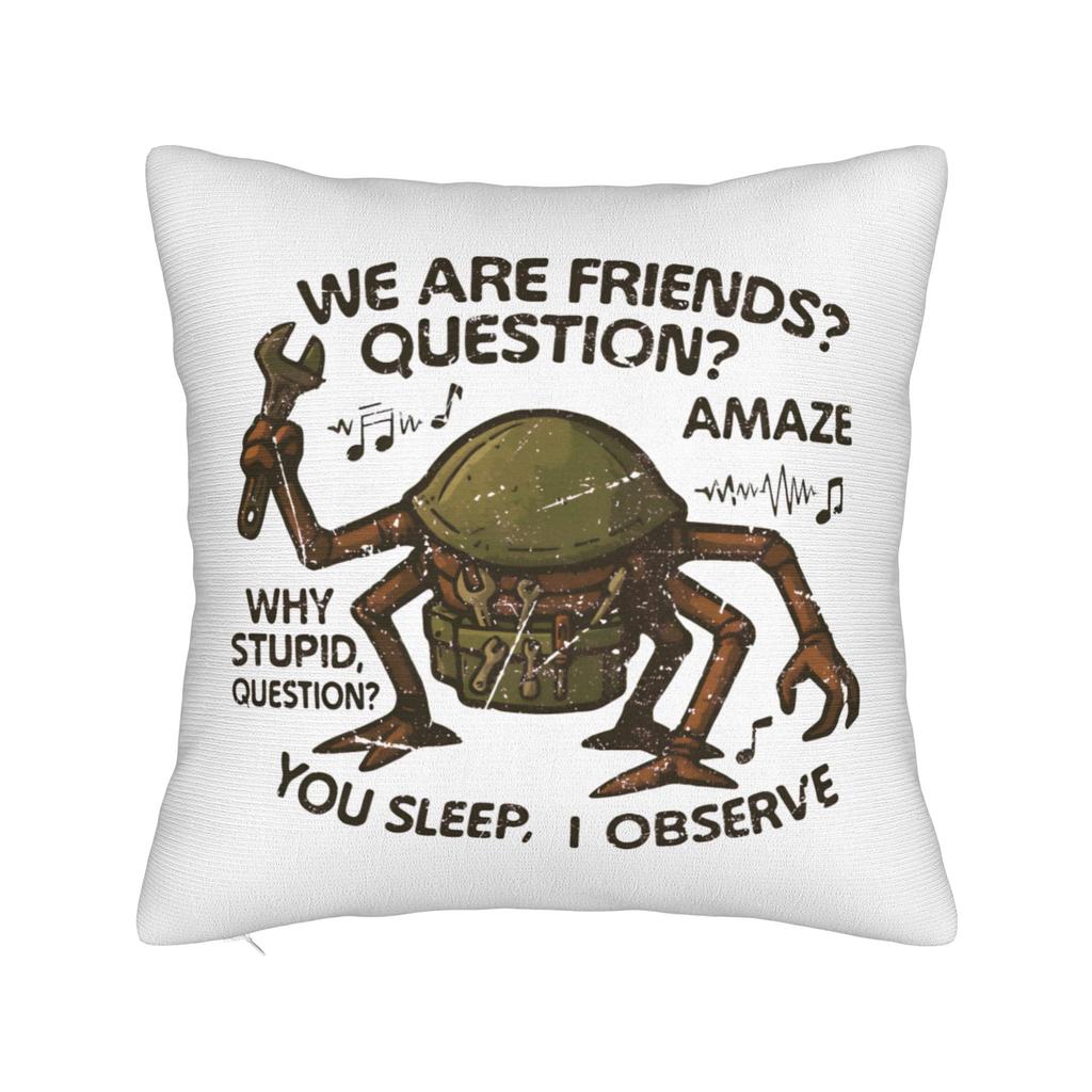 Project Hail Mary Rocky You Sleep I Watch Pillowcase Polyester Cushion Cover Gift Throw Pillow Case Cover Seater Zippered