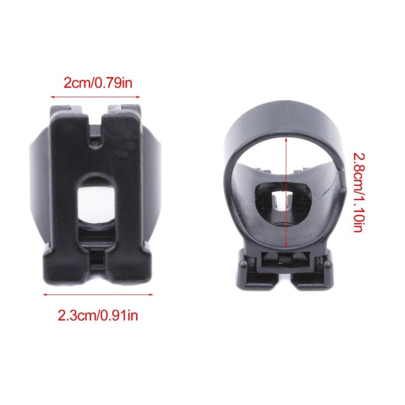 4Pcs Diving Pipe Shelf Brackets Snorkel Keeper Clip Snorkel Clip Replacement Set