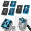 Upgrades Quick Release Camera Plate High Friction Rubberized Camera Plate Multiple Size for Enhances Grip & Protections