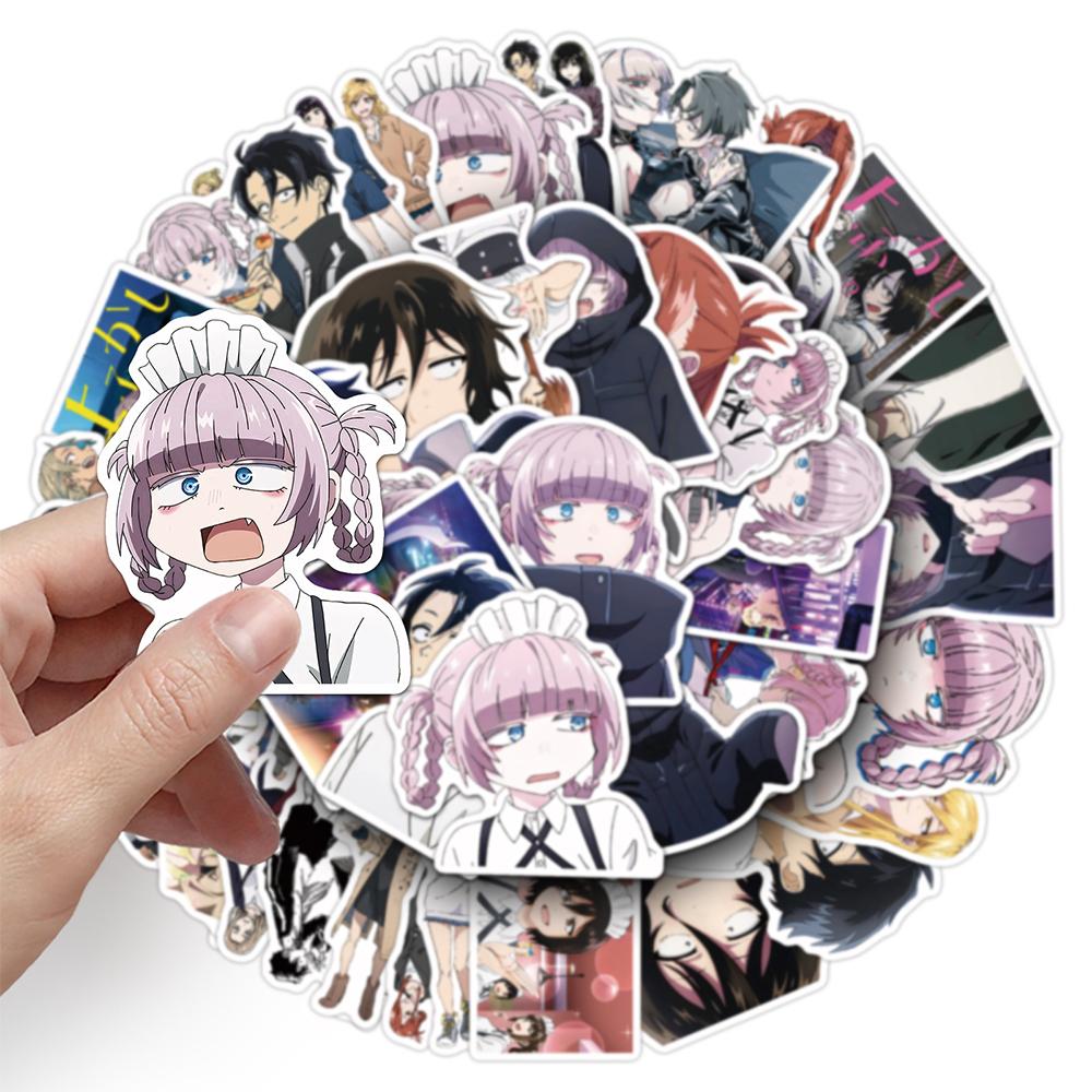 10 30 50Pcs Call Of The Night Anime Stickers Cute Nanakusa Nazuna Cartoon Sticker Laptop Phone Luggage Japanese Manga Decals Toy