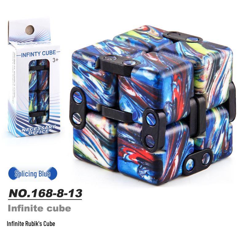 

Бесконечный куб: Двухслойная переменная игрушка-непоседа для когнитивного развития