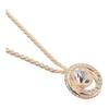 Swarovski Generation Inlaid Decoration Light Luxury Rose Gold Imitation Crystal Necklace Women Necklace 5511011