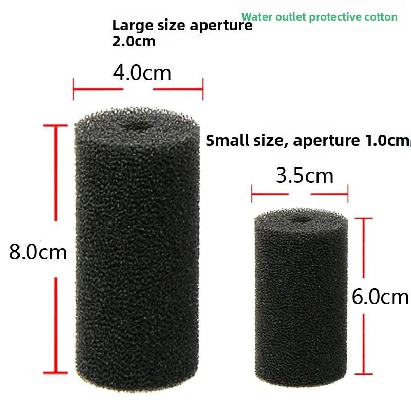 4 Pcs/8 Pcs Aquarium Biochemical Filter Sponge Fish Tank Inlet Water Pre-Filter Sponge Cartridge Replacement Filter