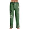 Men's St. Patrick's Day Print Home Sleep Pants