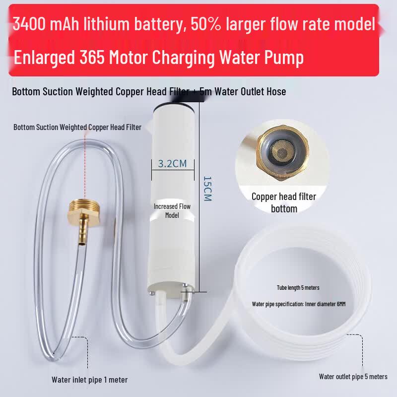 UOSO Compact Rechargeable Automatic Water Pump