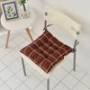 Square Polka Dots/Square Grid Tie On Chair Cushion Seat Mat Home Office Decor