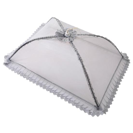 Capa de Vegetais Dobrável de Malha Redes para Alimentos Reutilizáveis Repelente de Insetos Capas de Comida Anti-moscas Protetor de Refeição ao Ar Livre