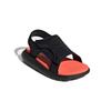 Adidas Comfort Sandal Comfortable Versatile Toddler Shoes Baby Shoes Black Red EG2229