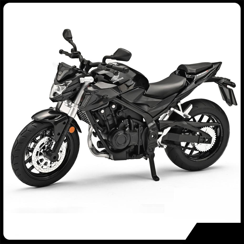 1/12 HONDA CB400F Alloy Racing Motorcycle Model Diecasts Street Sports Motorcycle Model Simulation Sound and Light Kids Toy Gift