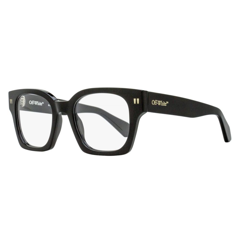 Off White Unisex Style 7u Eyeglasses Oerj07u 1000 Black 50mm 1000