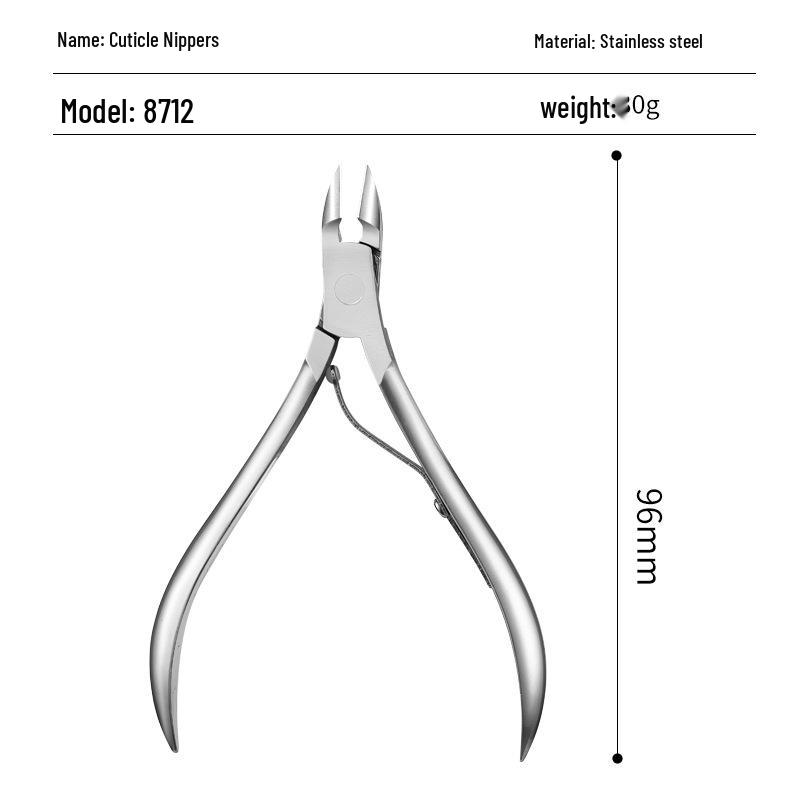 

High-Quality Stainless Steel Nail Clippers & Tweezers Set for Home and Salon Use
