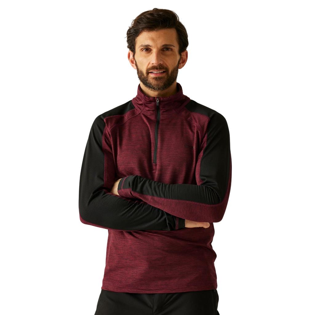 Regatta Herren Hepley Fleecejacke mit halbem Reißverschluss