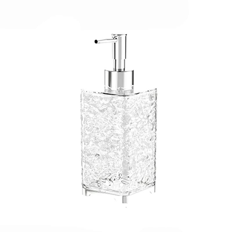 Glacier Texture Soap Bottle Creative Home Decor Shower Gel Bottles Shampoo Dispenser Bottle Kitchen Bathroom Accessories