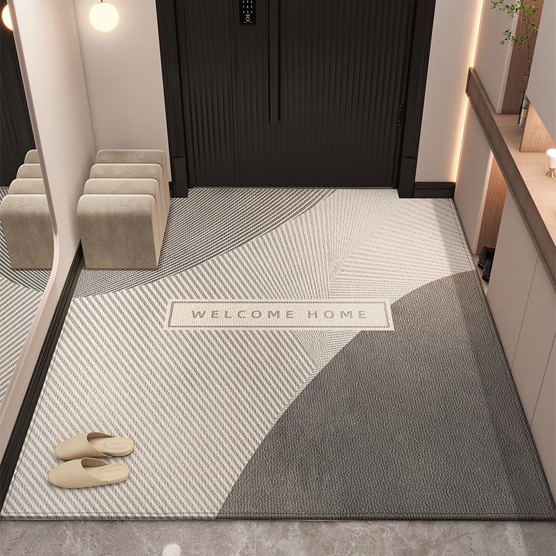 Home Door Floor Mat Household Can Be Cut High Entry Door Entrance Porch Floor Mat Non-Slip, Dirt-Resistant And Easy To Take Care Of Carpet Door Mat