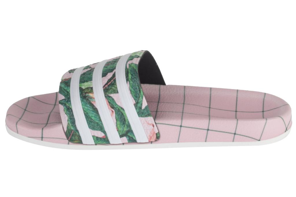 adidas Originals Adilette W, Womens White Slides