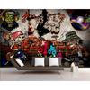 Graffiti Wallpaper Hip Hop Style Mural Home Decoration Living Room Bedroom Background 3d Wallpaper