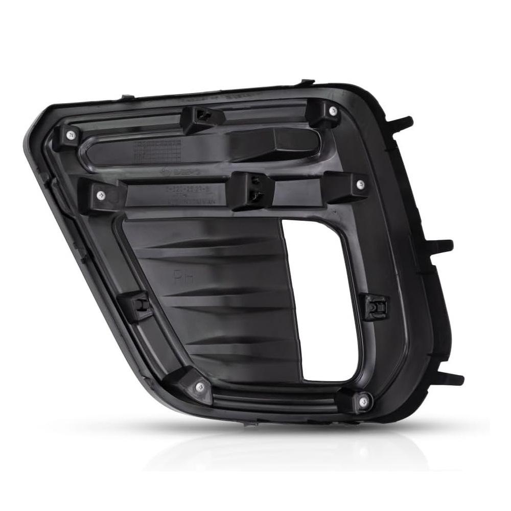 Compatible with 2019-2021 Subaru Forester: Front Fog Light Frame, Bumper Light Trim, and Cover.