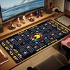 Pacman Color Mouse Pad Large Gaming Table Cushion Non-slip Laptop Tablet Big Mousepad XXL Mat Mini PC Playmat With Lock Edge
