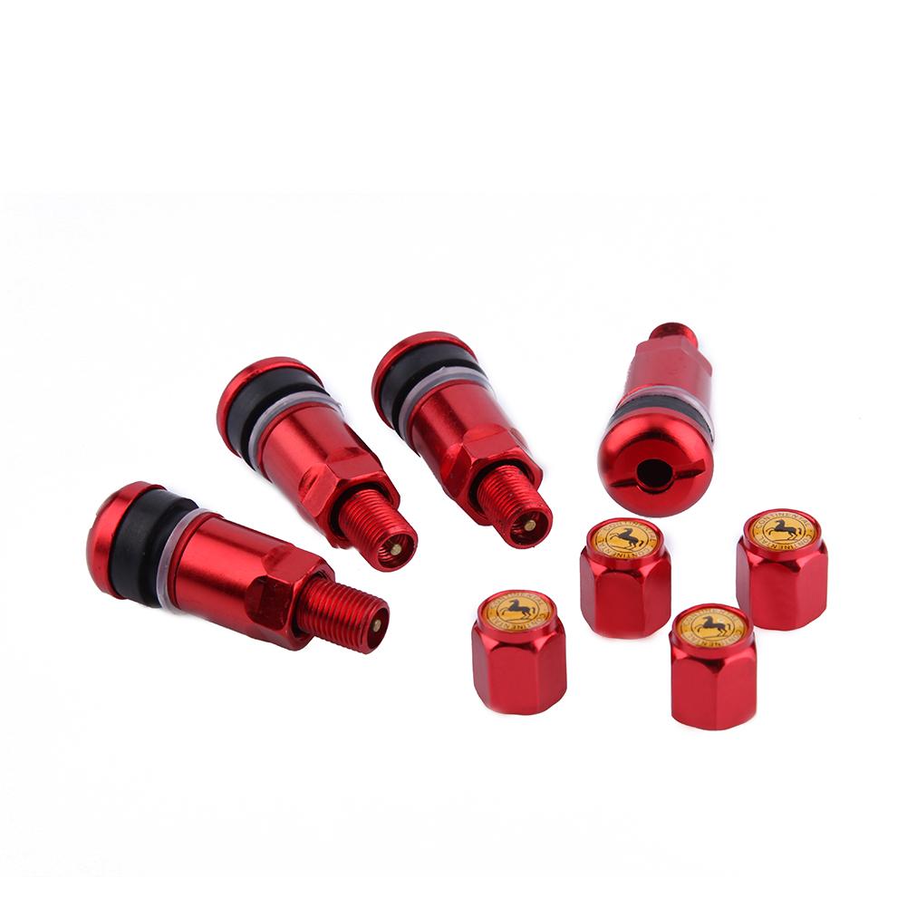 4/20Pcs Car Tubeless Wheel Tyre Valve Stems Aluminum Alloy Car Tubeless Wheel Tire Valve Stem Caps Automobiles Parts