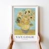 Poster Van Gogh Golden Sunflowers