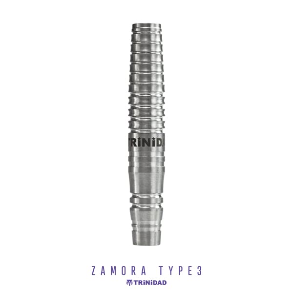 TRiNiDAD PRO ZAMORA3 2BA Trinidad Pro Zamora 3 Megumi Matsumoto Player Design Model Darts Barrel Silver tdd1081