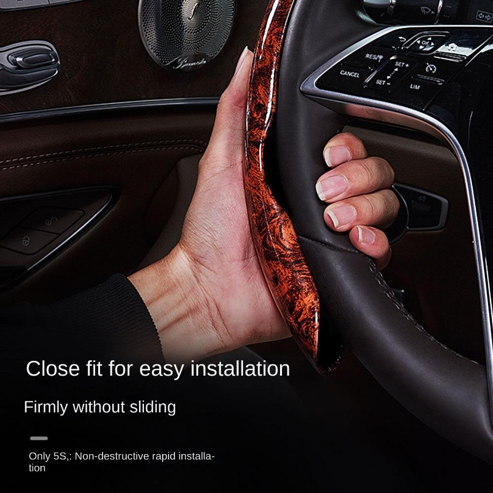 Non-slip Steering Wheel Cover Car Universal Interior Accessories Fashion Protective Cover