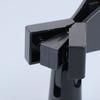 1ks Klip na mikrofon Univerzální pružinový klip Flexibilní držák mikrofonu Svorka Příslušenství Černý Držák na stativ Plastový držák mikrofonu