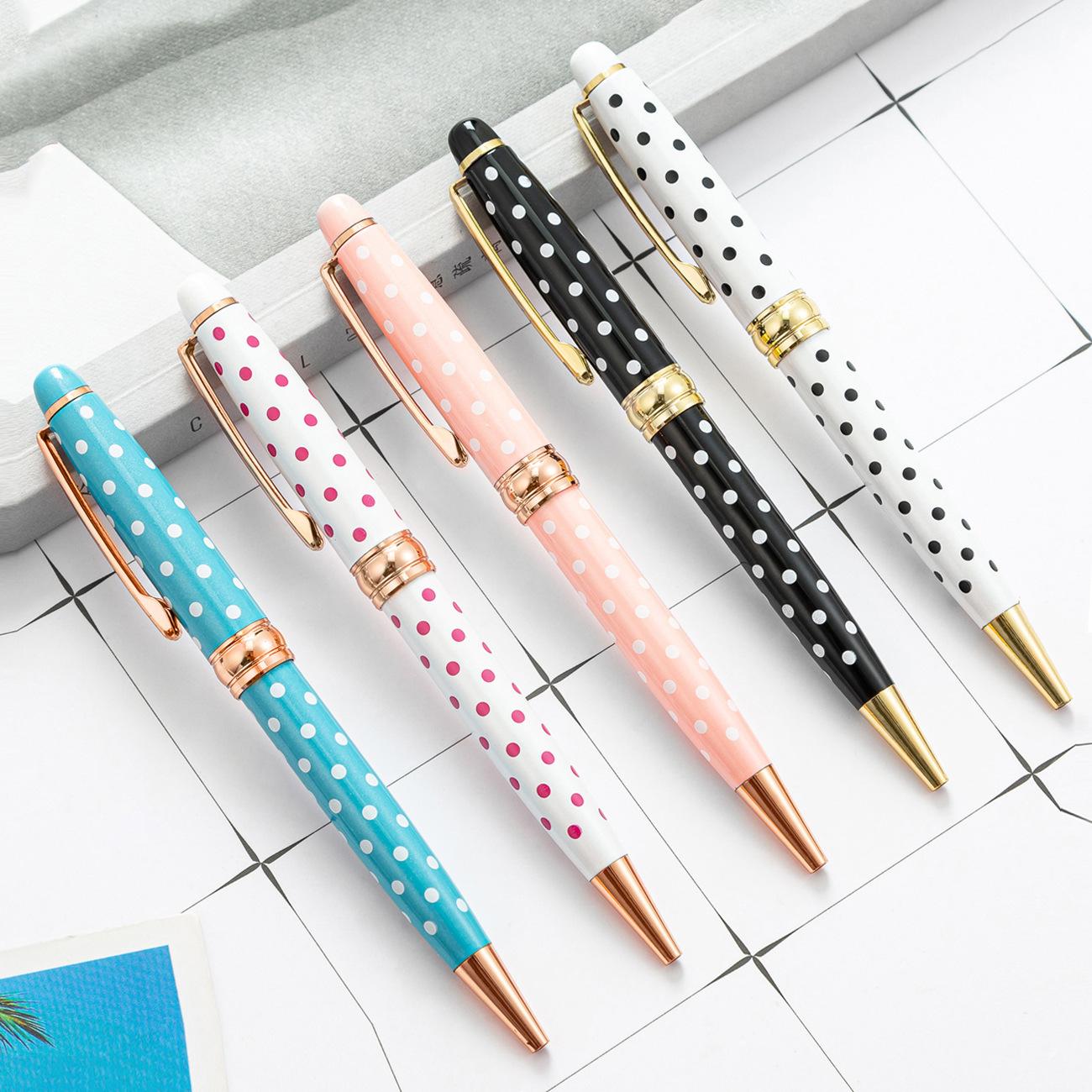 

New Product Creative Design Metal High Quality Ballpoint Pen Student Writing 1.0mm Signature Pen