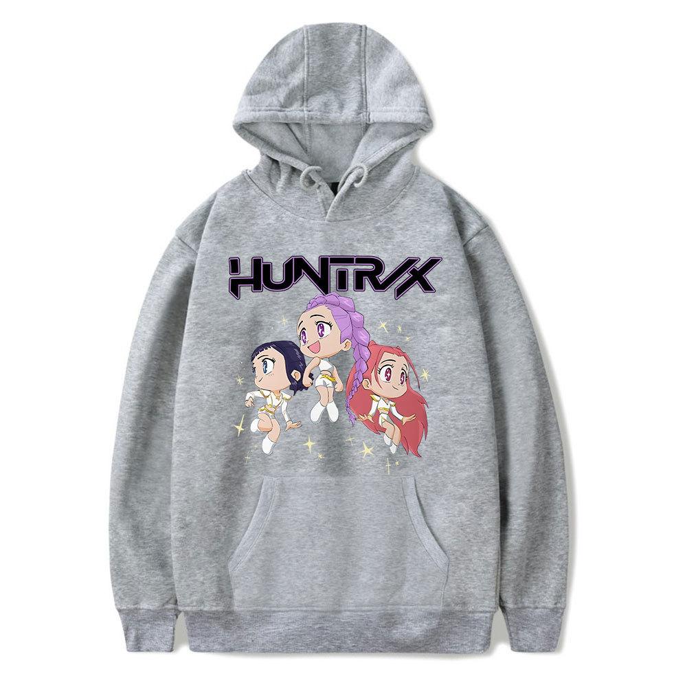 Hoodies & Sweatshirts New Kpop Demon Hunters Printed European American Men's and Women's Hoodies