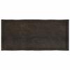 VidaXL Dessus de table bois chêne massif traité bordure assortie 364033