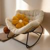 Rocking Recliner Chair: Balcony Leisure Chair, Lay-Flat Nest Chair, Lazy Sofa for Home