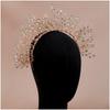 High-End Handmade Luxury Bridal Headband for Wedding Styling