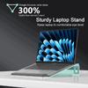 Laptop Stand for Desk, Metal Computer Riser, Heavy Stable PC Holder, Ergonomic Laptops Elevator for 12 To 17.3 Inches Notebook Computer