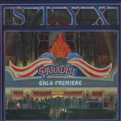 LP Record STYX  Paradise Theatre Laser Etched Disc SP3719 AM 1981 Japan Rock Used
