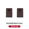 Car Silicone Seat Belt Buckle 0OKYJD5 Covers Scratch-Resistant Protective Covers Car Interior Accessories For VW Golf GTI Tiguan Passat
