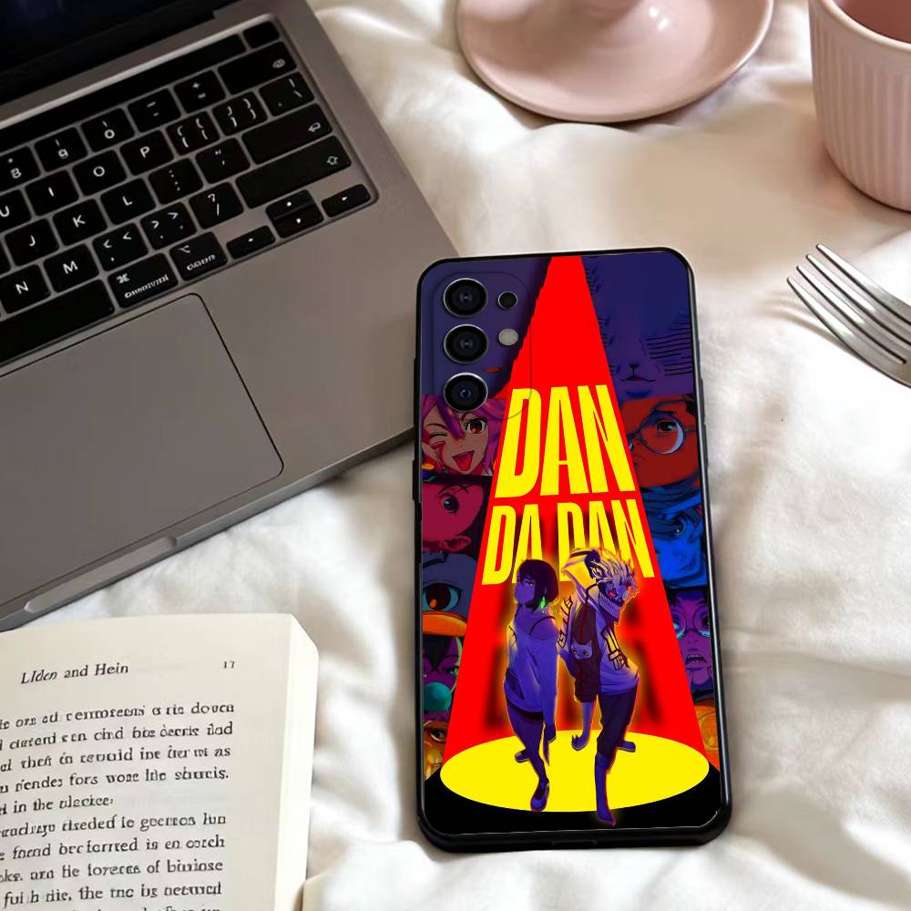 Anime d-DandadanS  Phone Case For Samsung S25,24,23,22,30,21,10,9,Ultra,Plus,Lite,FE,4,5 G Soft Black Case