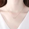 Simple Lucky 8-character Necklace Accessories Women's Fashion Versatile Personality Design High-end Sense Collarbone Chain