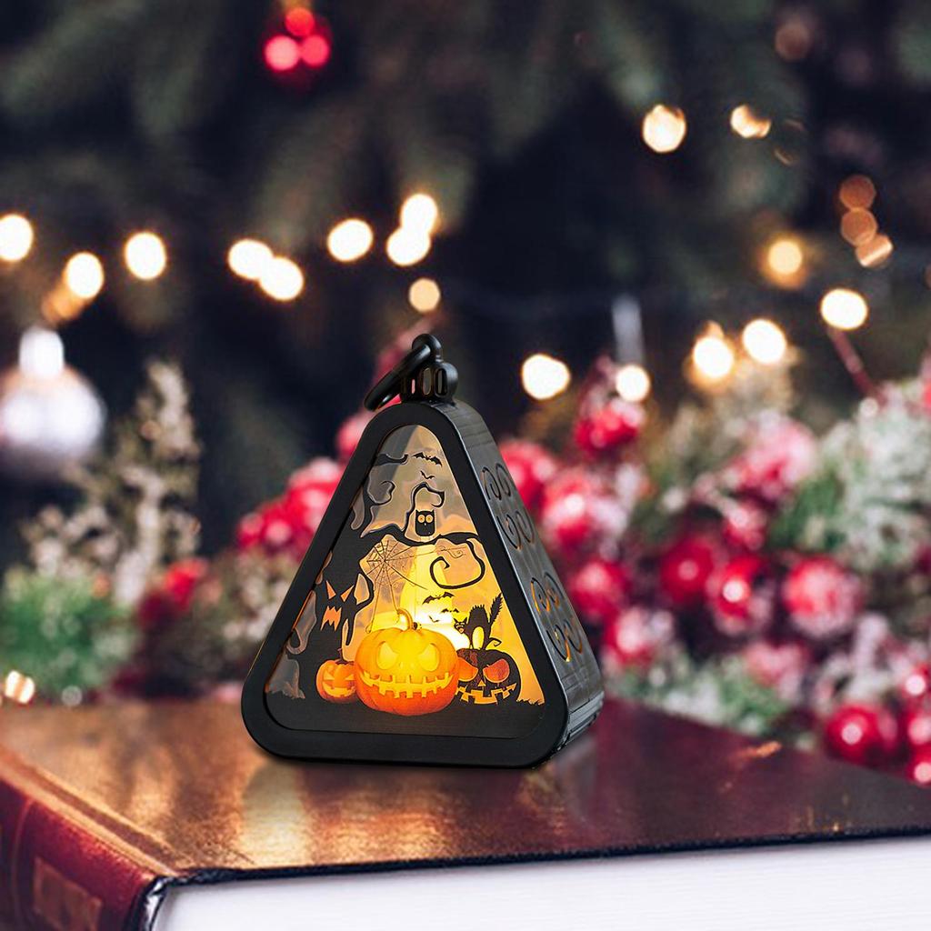 Halloween Lantern Garden Decoration Sturdy Home Decor for Porch Garden Desk