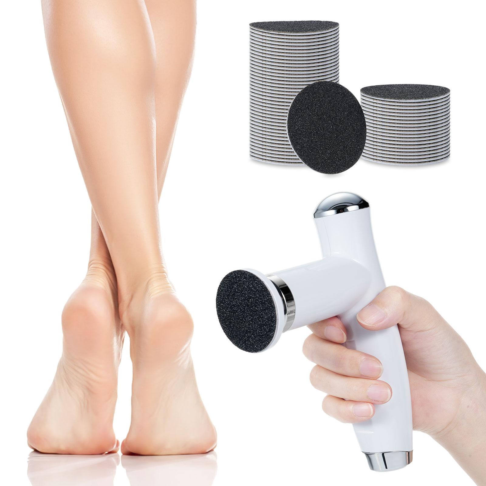 

Electric Callus Remover For Feet, Cordless Foot File Grinder with 60pcs Replacement Sandpaper Discs, For Cracked Heels Hard Dd Skin Removal