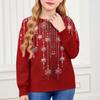 Christmas Day Sweatshirts For Children Boys And Girls Knit Sweater Cute Shirt Fall Crewneck Pullover Tops