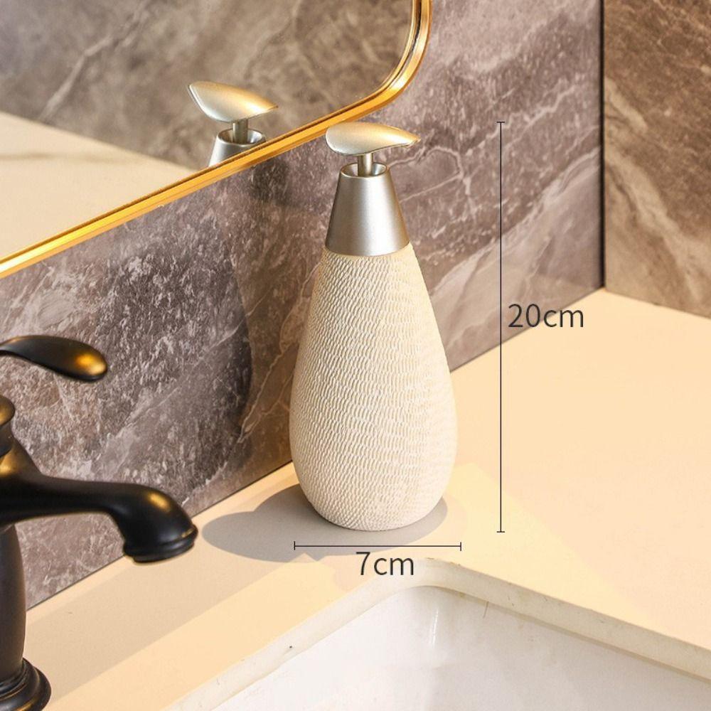 Ceramic Hand Sanitizer Bottle Retro Shower Gel Bottle New Lotion Press Bottle
