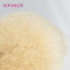SOMALER Knit Real Mink Fur Hats for Winter Women Weave Fur Cap with Fox Fur Pompom Fox Fur Brim Luxury Female Knitted Beanies