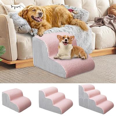 Schody pro malé psy Pet Vysoká postel Rampa Vnitřní Kočičí schůdky Pratelný potah Protiskluzová Štěněcí pohovka Žebřík Pro SUV Nákladní auto Domov Ložnice